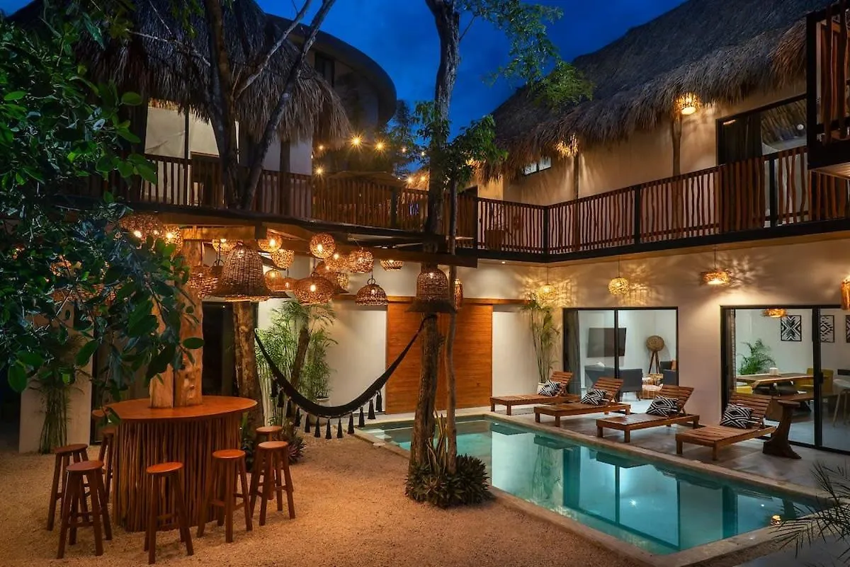 Grand 7Br Villa Jacuzzi Pool & Charming Patio Tulum 0*,  Mexico