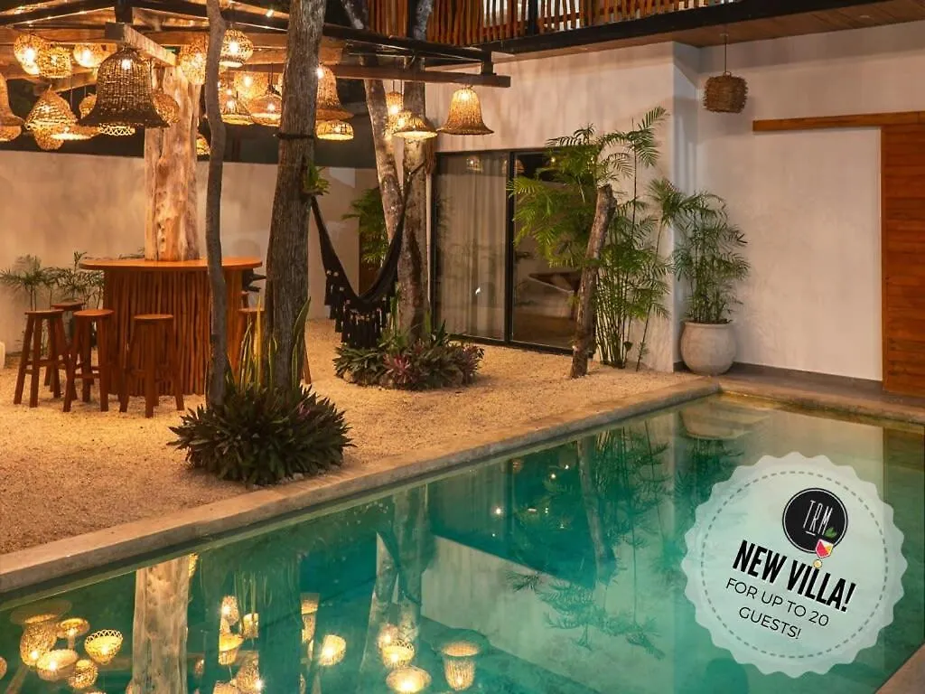 Grand 7Br Villa Jacuzzi Pool & Charming Patio Tulum