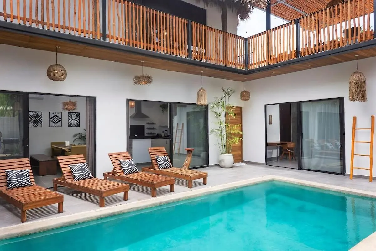 Grand 7Br Villa Jacuzzi Pool & Charming Patio Tulum Mexico